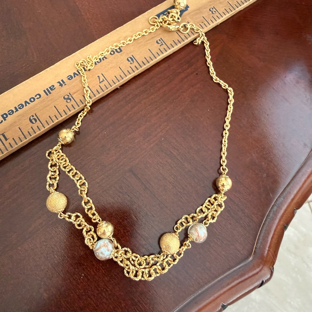 Stamped Italy Necklace